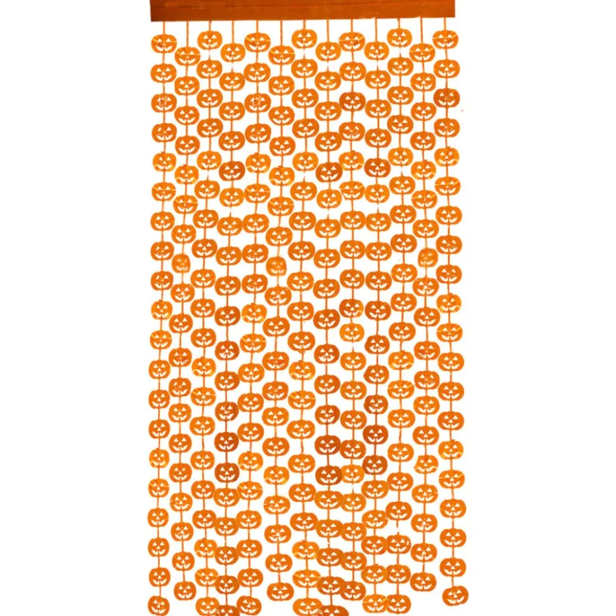 Halloween-draperi – Pumpa, 100 x 200 cm