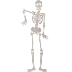Halloween-hänge – Skelett (självlysande), 90 cm