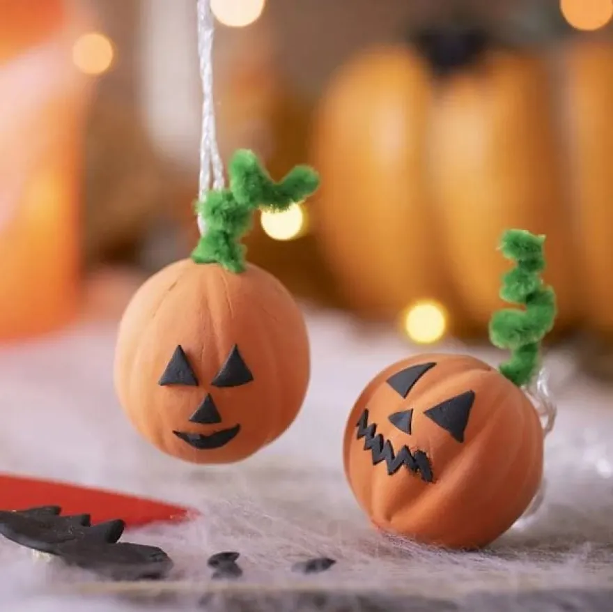 Halloween-påse - Gör pumpor