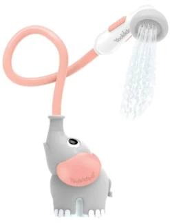 Handdusch, batteridriven - Elefant, rosa