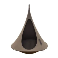 Hängkoja Ø120 cm – Brun