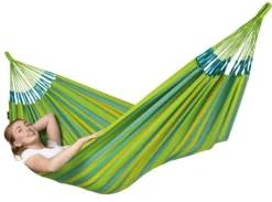 Hängmatta single outdoor - Lime