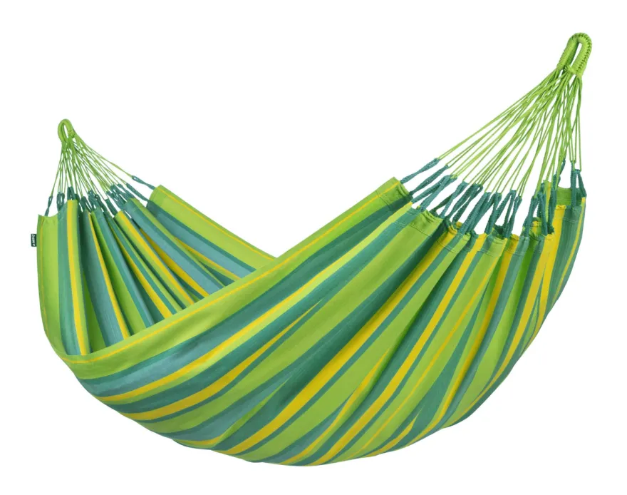Hängmatta single outdoor - Lime