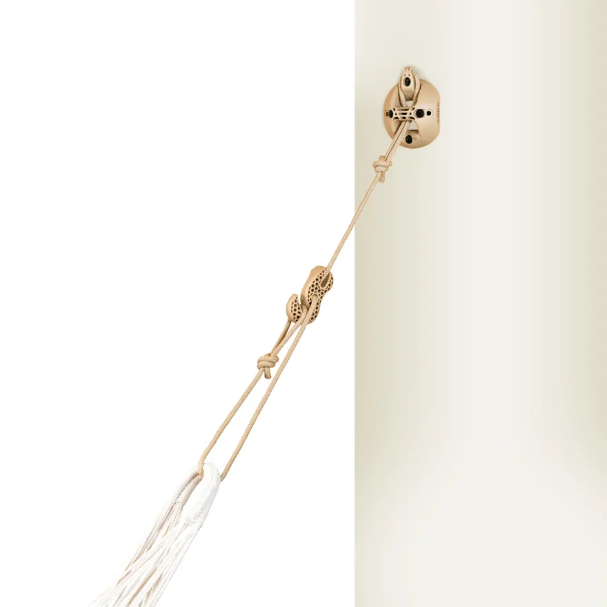 Hängmattemonteringssats – Väggar/Tak, Beige