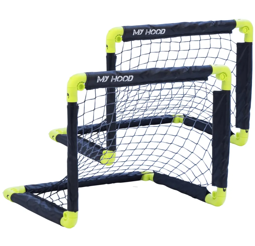 Hopfällbart fotbollsmål – Mini, 2 st.