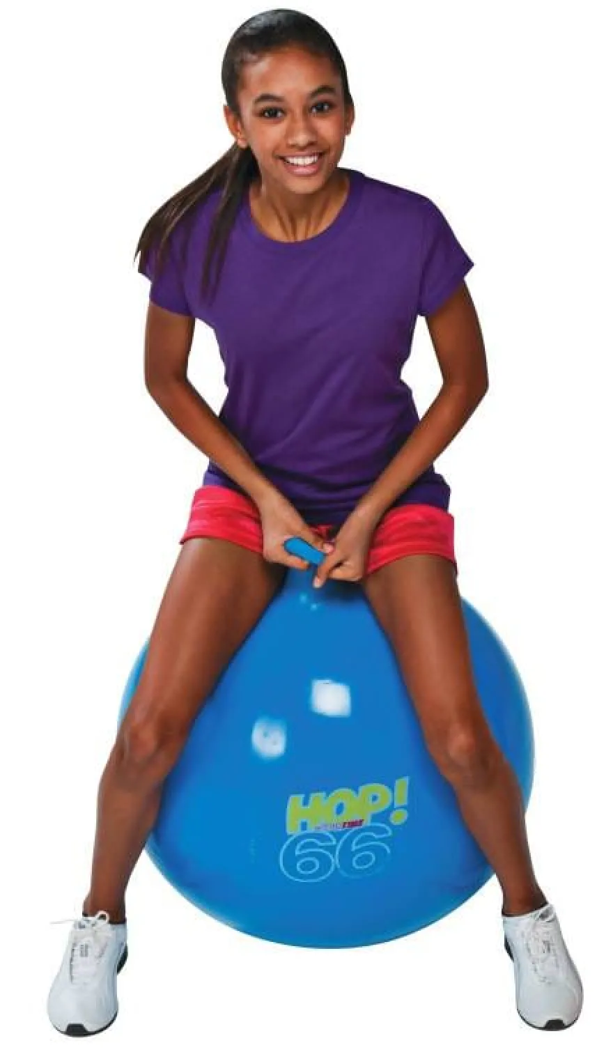 Hoppboll 65 cm blå