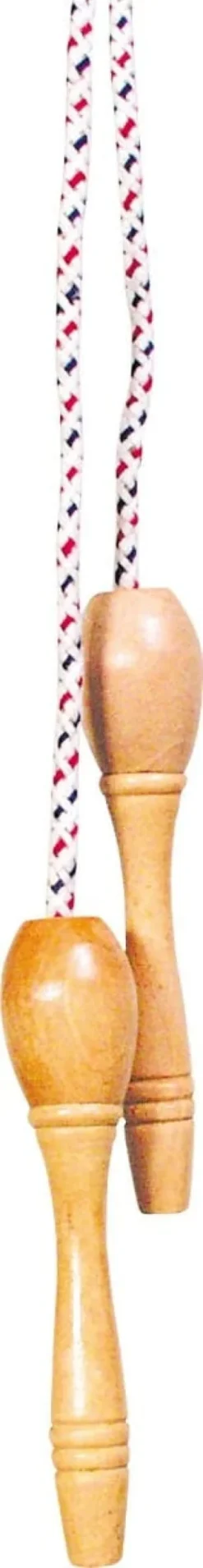 Hopprep med trähandtag - 230 cm.