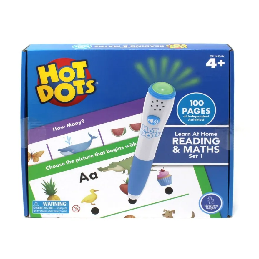 Hot Dots® - Startpaket, 4+ år (engelska)