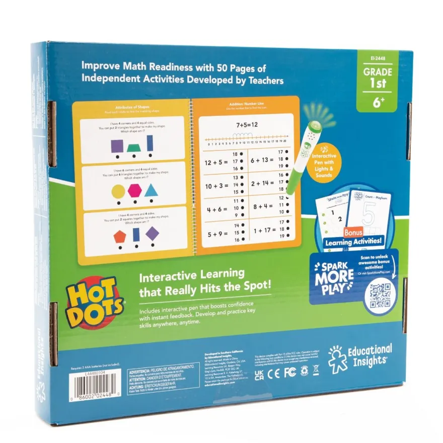 Hot Dots® - Vi lär oss matematik (engelska)