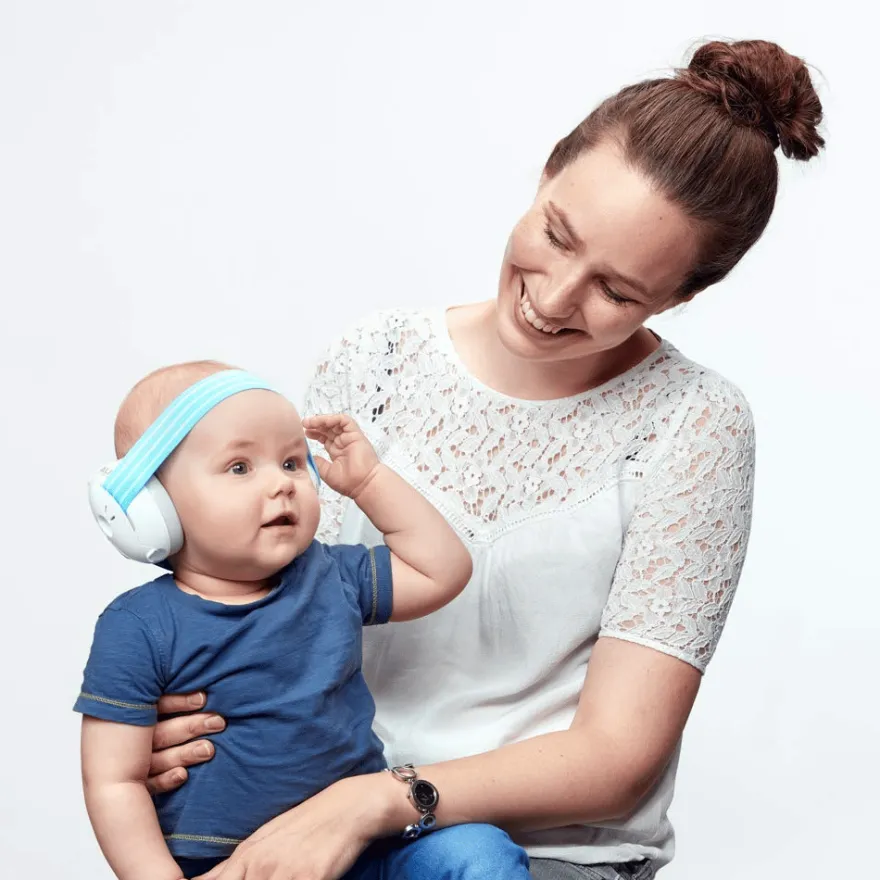 Hörselskydd Muffy Baby 1-3 år - Blå