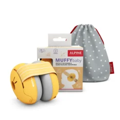 Hörselskydd, Muffy Baby 1-3 år - Gula
