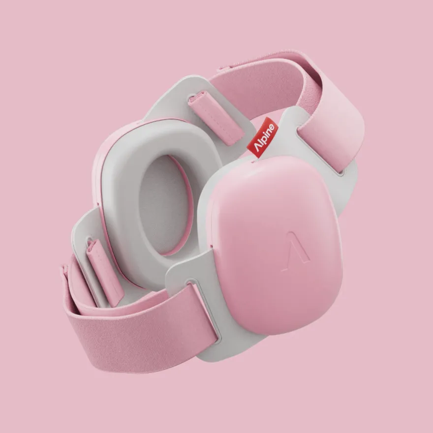 Hörselskydd Muffy Baby 1-4 år – Rosa