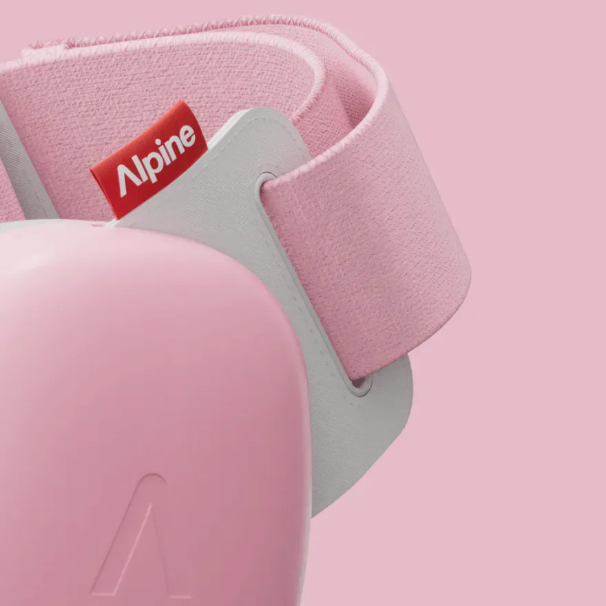 Hörselskydd Muffy Baby 1-4 år – Rosa