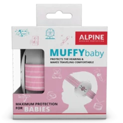 Hörselskydd Muffy Baby 1-3 år - Rosa