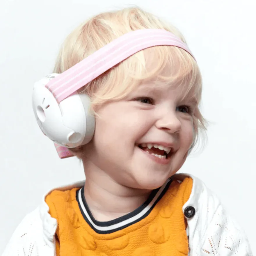 Hörselskydd Muffy Baby 1-3 år - Rosa