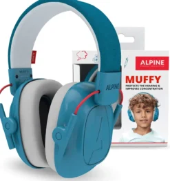 Hörselskydd Muffy Kids 5-12 år - Blå
