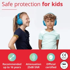 Hörselskydd Muffy Kids 5-12 år - Grön