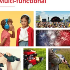 Hörselskydd Muffy Kids 5-12 år - Gul
