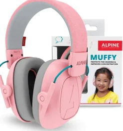 Hörselskydd Muffy Kids 5-12 år - Rosa