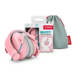 Hörselskydd Muffy Kids 5-12 år - Rosa