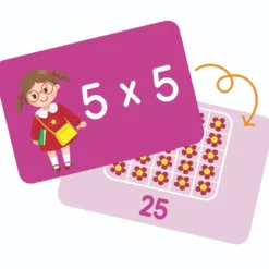 Inlärningskort – Öva multiplikation