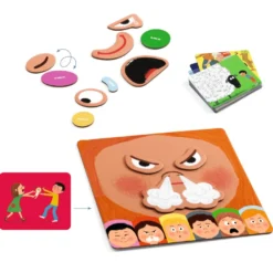Inlärningsspel - Emotico