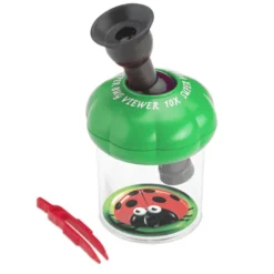 Insektsglas - inkl. mikroskop och pincett