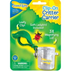 Insektsglas med karbinhake