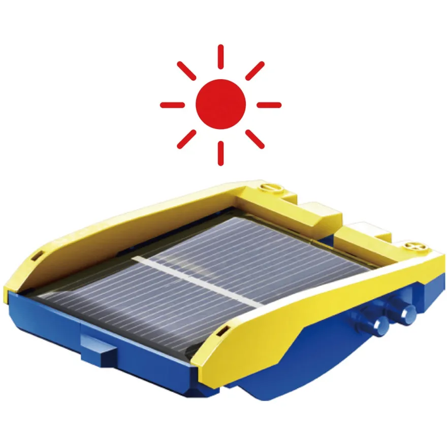 12-i-1 robotbyggsats för solenergi, 230 delar