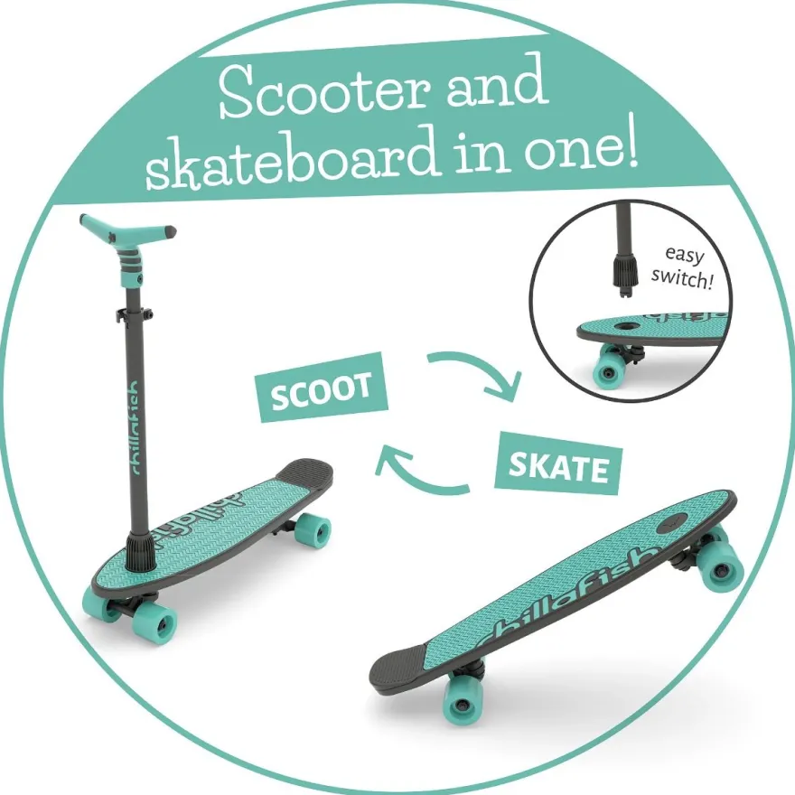 2-i-1 SkatieSkootie – Mint