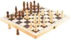 3-i-1 spel - I träväska