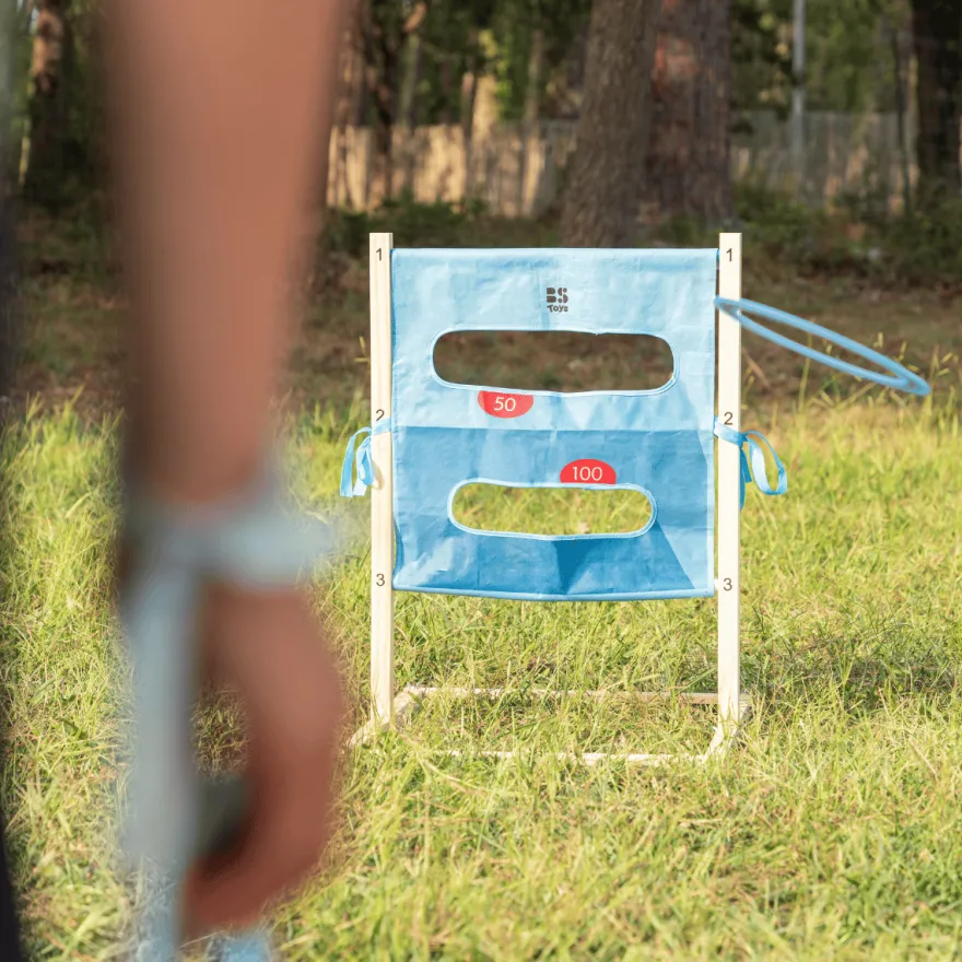 2-i-1 steggolf och kastspel
