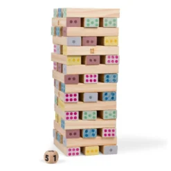Jenga med siffror