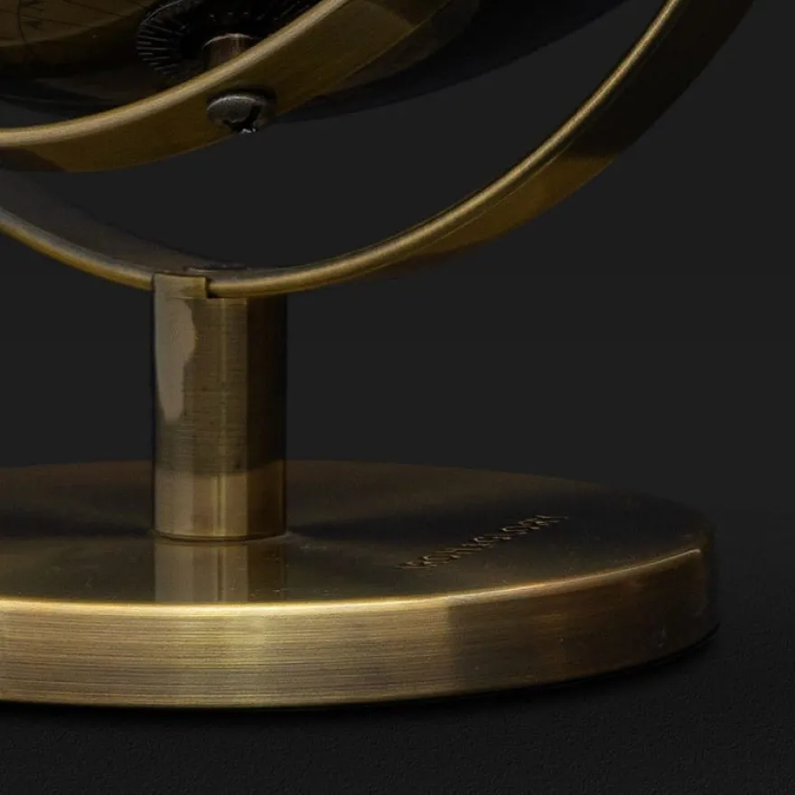 Jordglob 20 cm - Svart/Guld