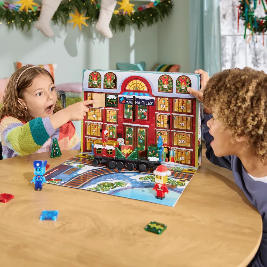 Julkalender Magna-Tiles | microMAGS, 34 delar