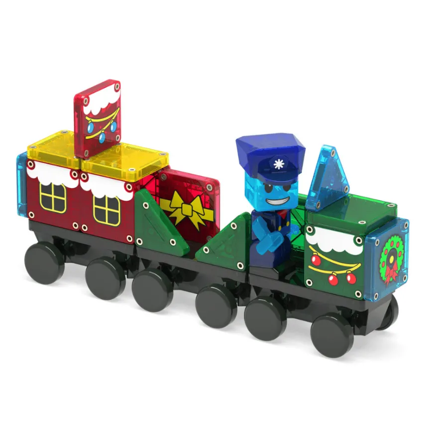 Julkalender Magna-Tiles | microMAGS, 34 delar