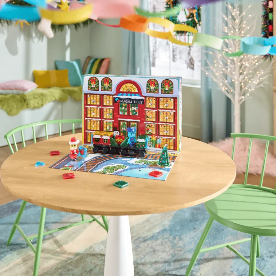 Julkalender Magna-Tiles | microMAGS, 34 delar