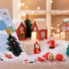 Julkalender, modellering - Gör en julig by