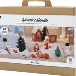 Julkalender, modellering - Gör en julig by