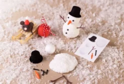 Julkalender, modellering - Gör en julig by