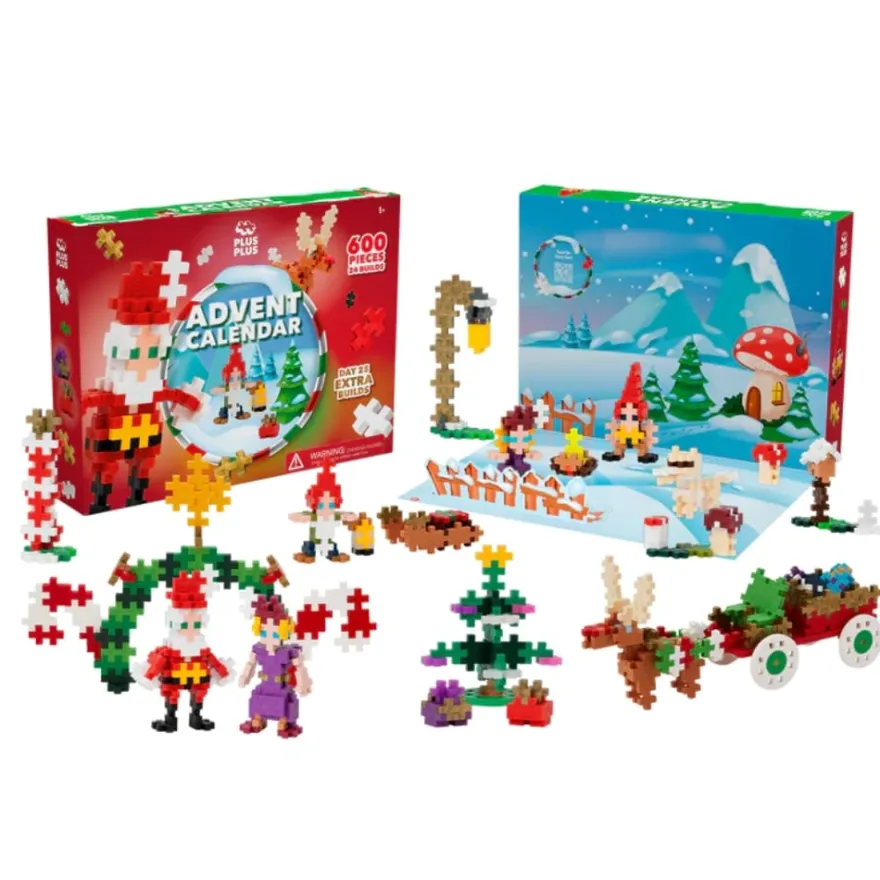 Julkalender - Plus-Plus, 600 st.