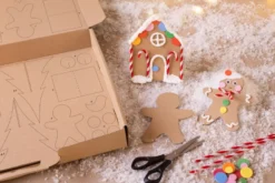 Julkalender, Recycling - Gör ett vinterlandskap