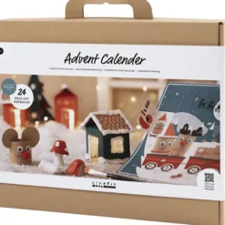 Julkalender, Recycling - Gör ett vinterlandskap