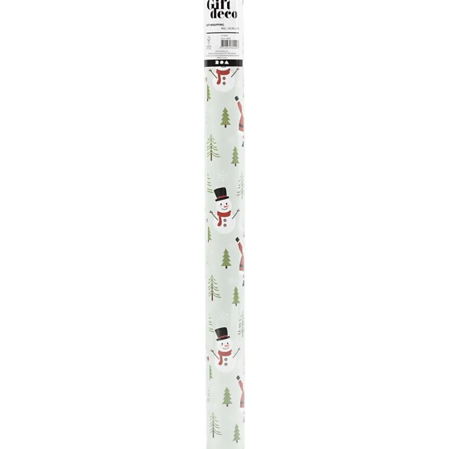 Julklappspapper 50 cm x 5 m – Julvänner