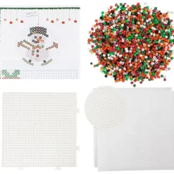 Julpyssel med BioBeads - Snögubbe m.fl.