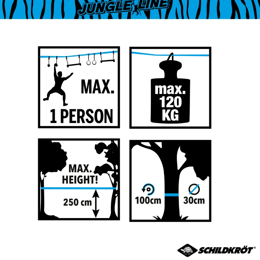 Jungle Line-hinderbana - Startpaket