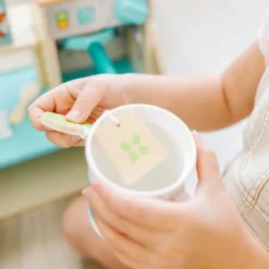 Kaffedisk av trä, 25 delar