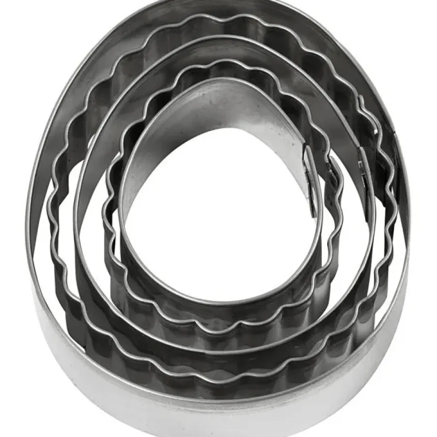 Kakformar – ägg, 5 st.