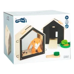 Kaninbur med utegård