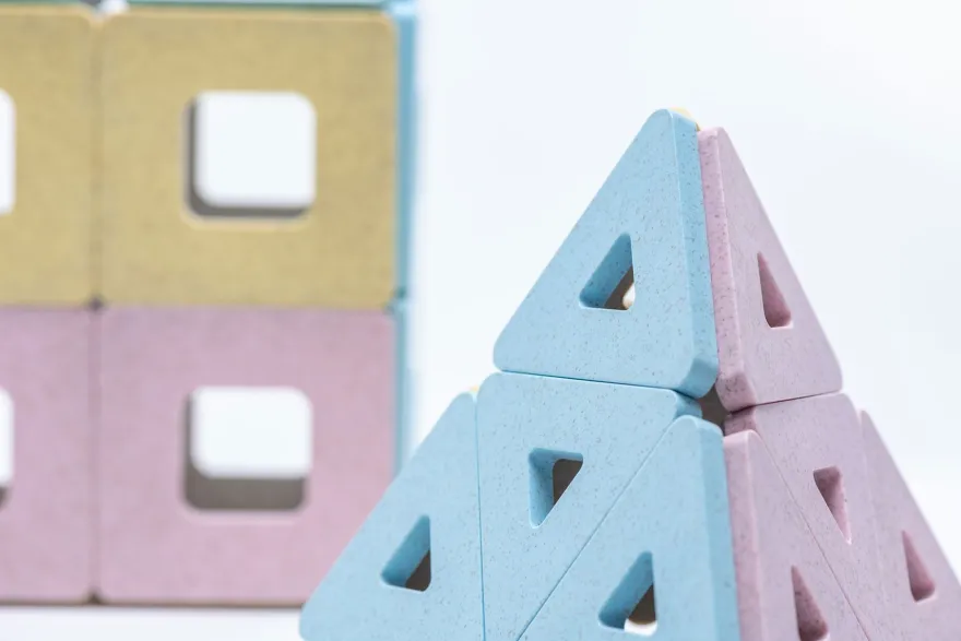 KinderMag Polydron | Grupppaket | 96 st.